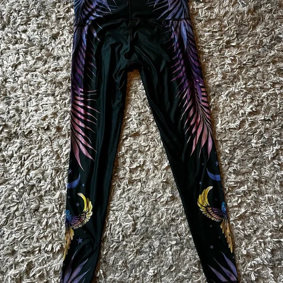 teeki phoenix rising leggings size M - Picture 5 of 7